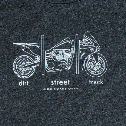 Dirt | Street | Track Soft Tee - Women's