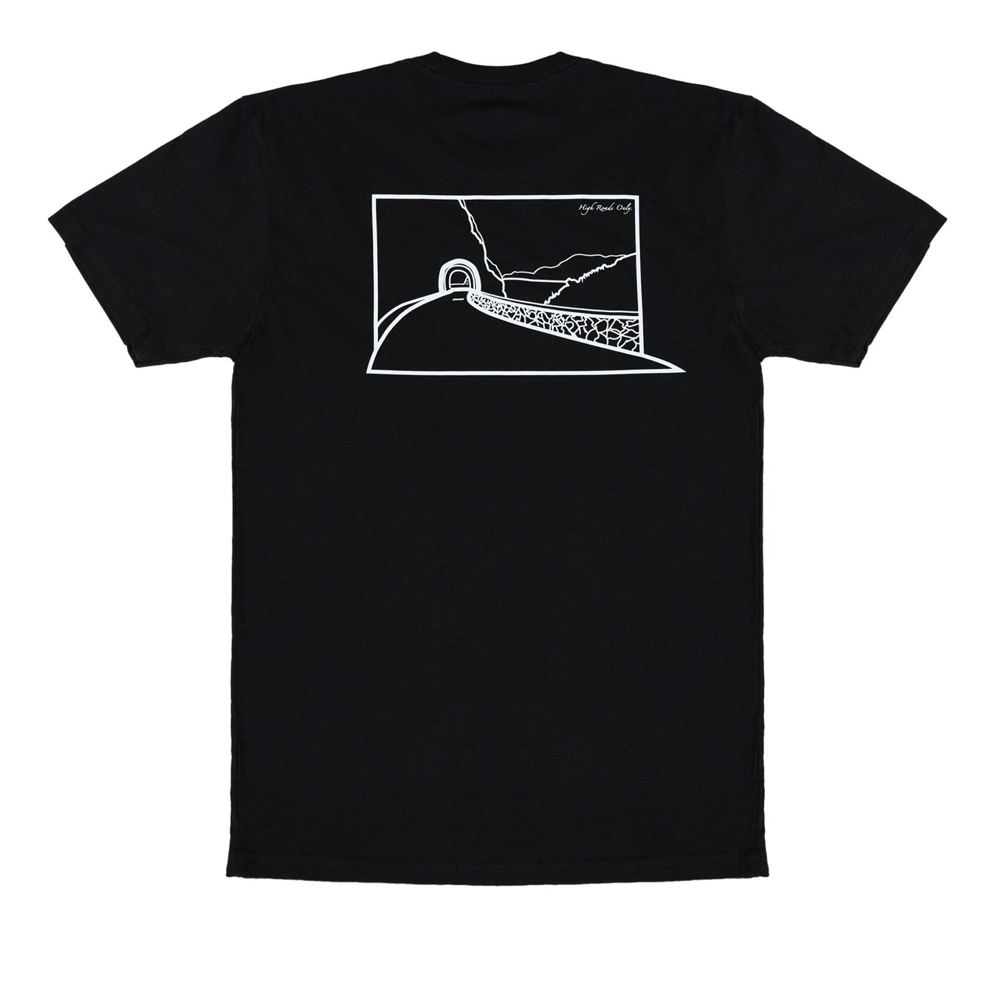 Amalfitana men's black back product photo