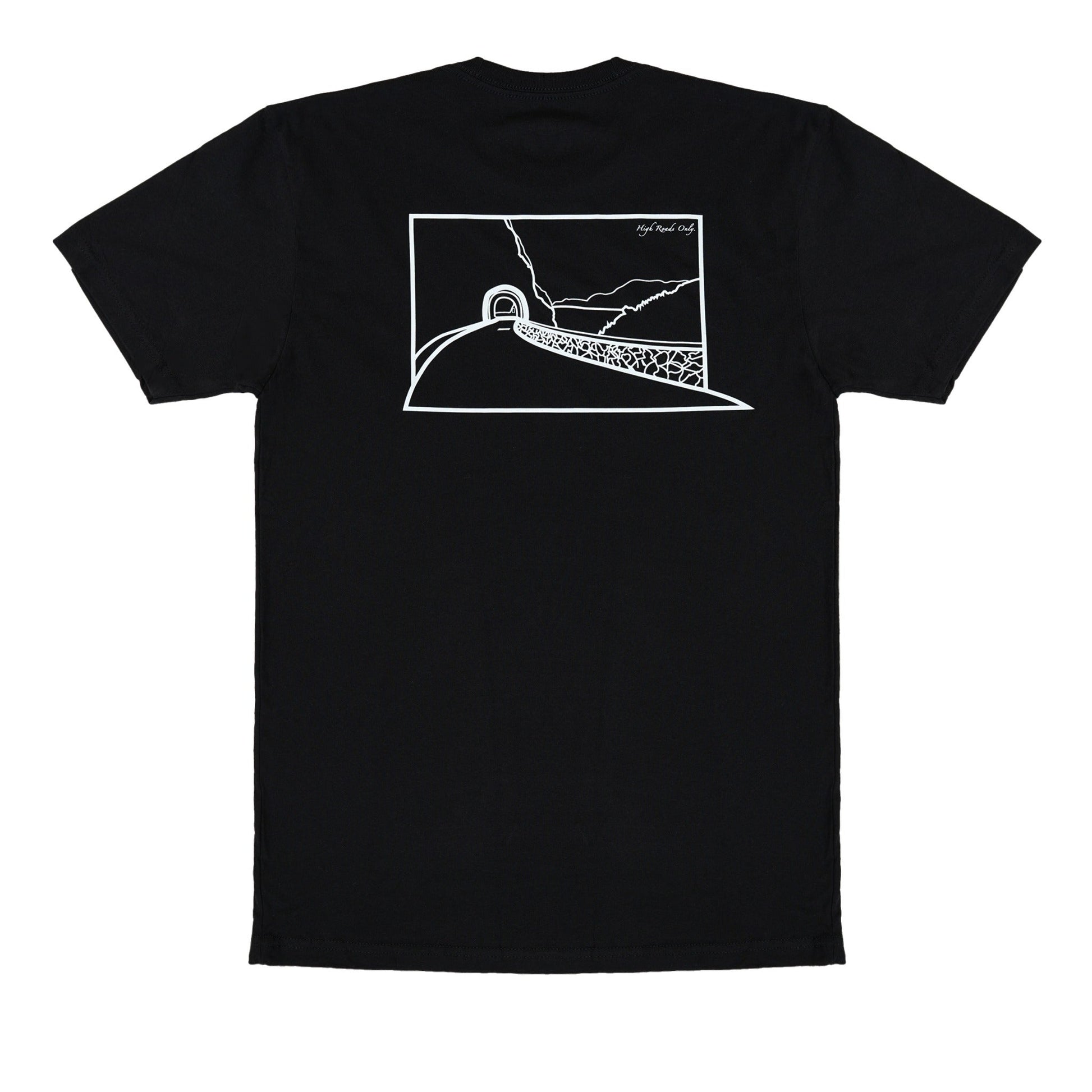 Amalfitana men's black back product photo