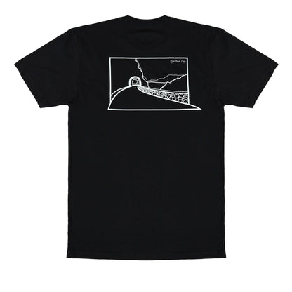 Amalfitana men's black back product photo