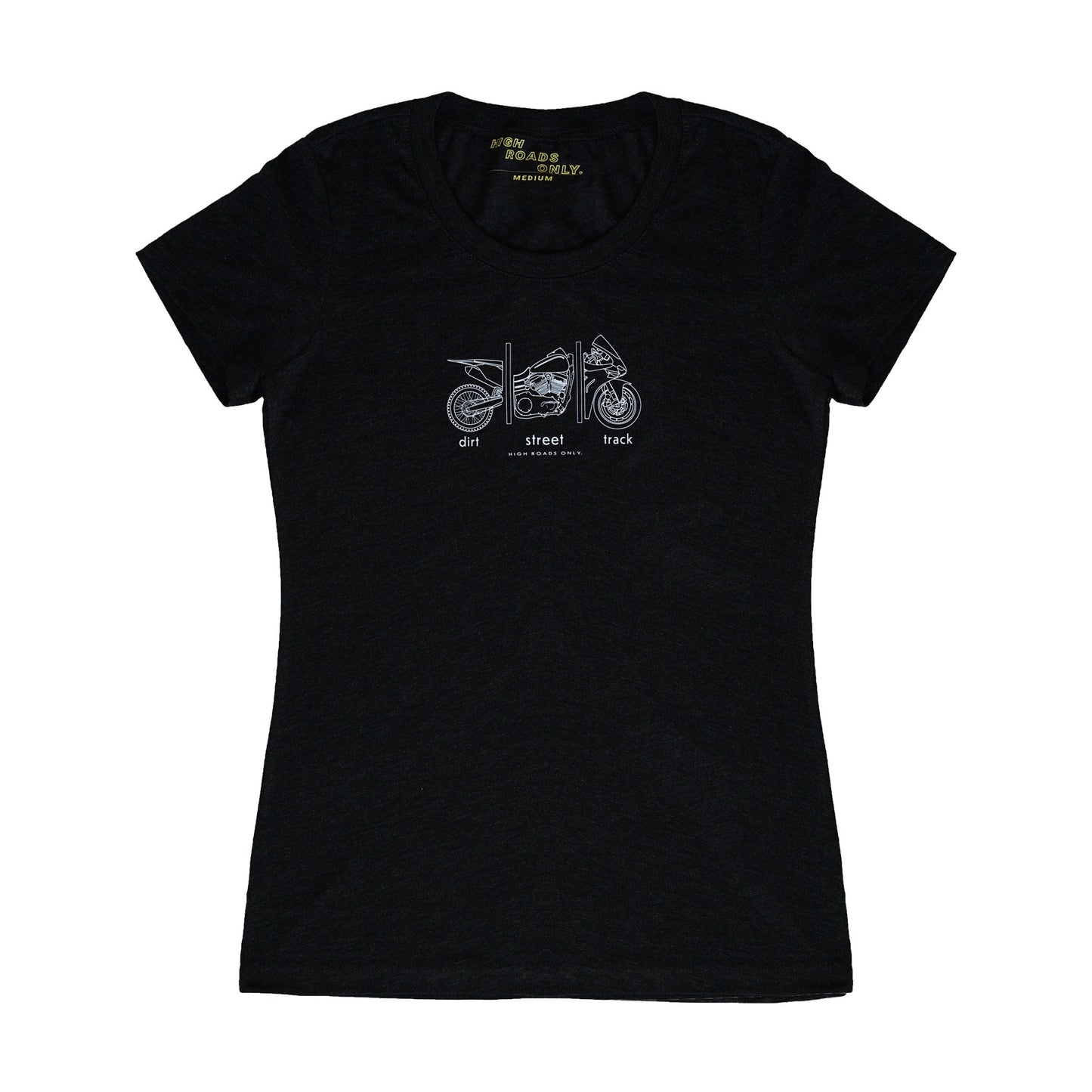 Dirt Street Track women's heather front product photo