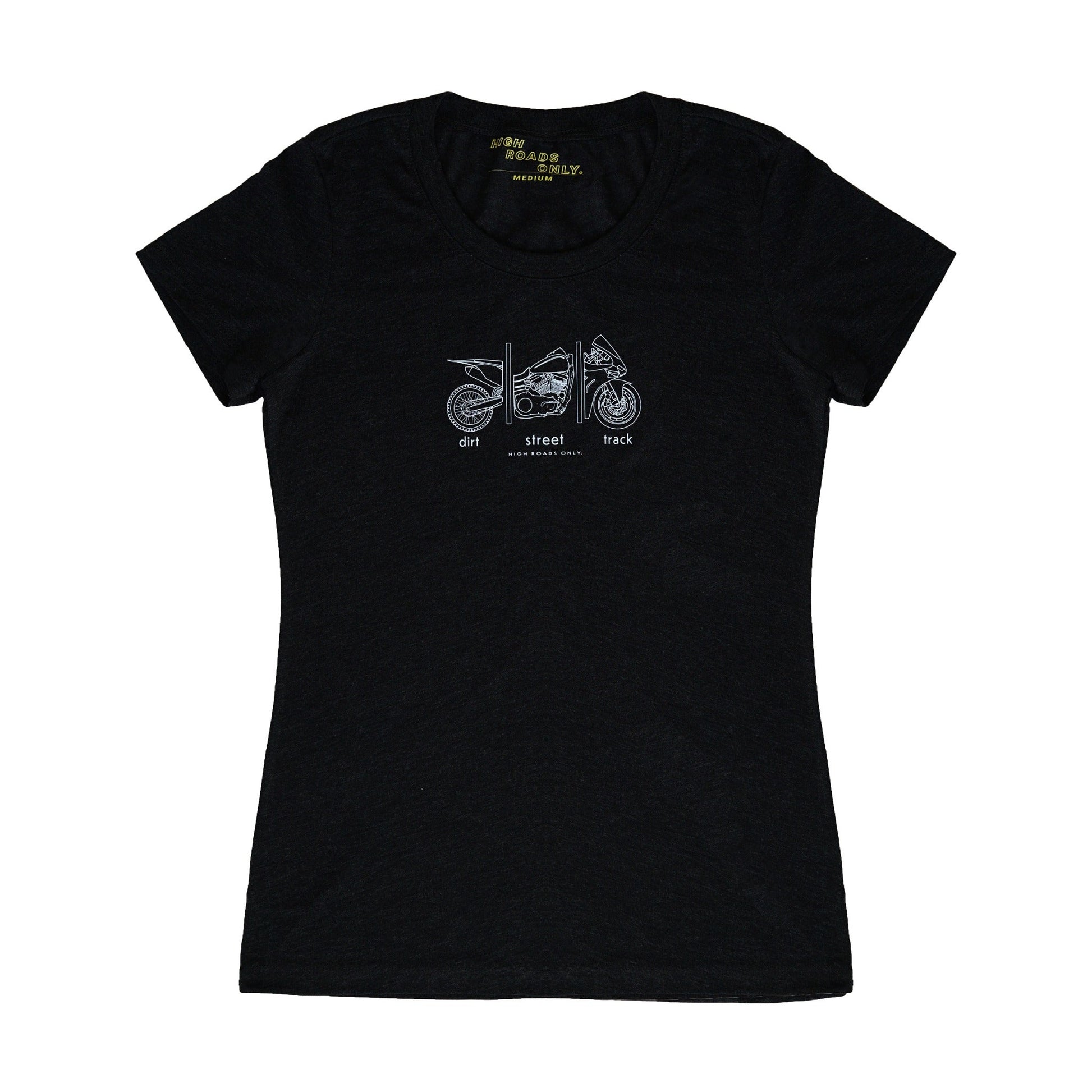 Dirt Street Track women's heather front product photo