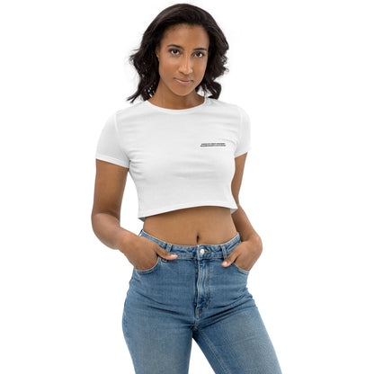 Angeles Crest Highway Baby Cotton Crop Top - Women's