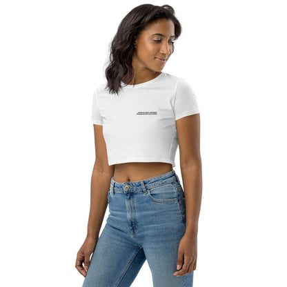 Angeles Crest Highway Baby Cotton Crop Top - Women's